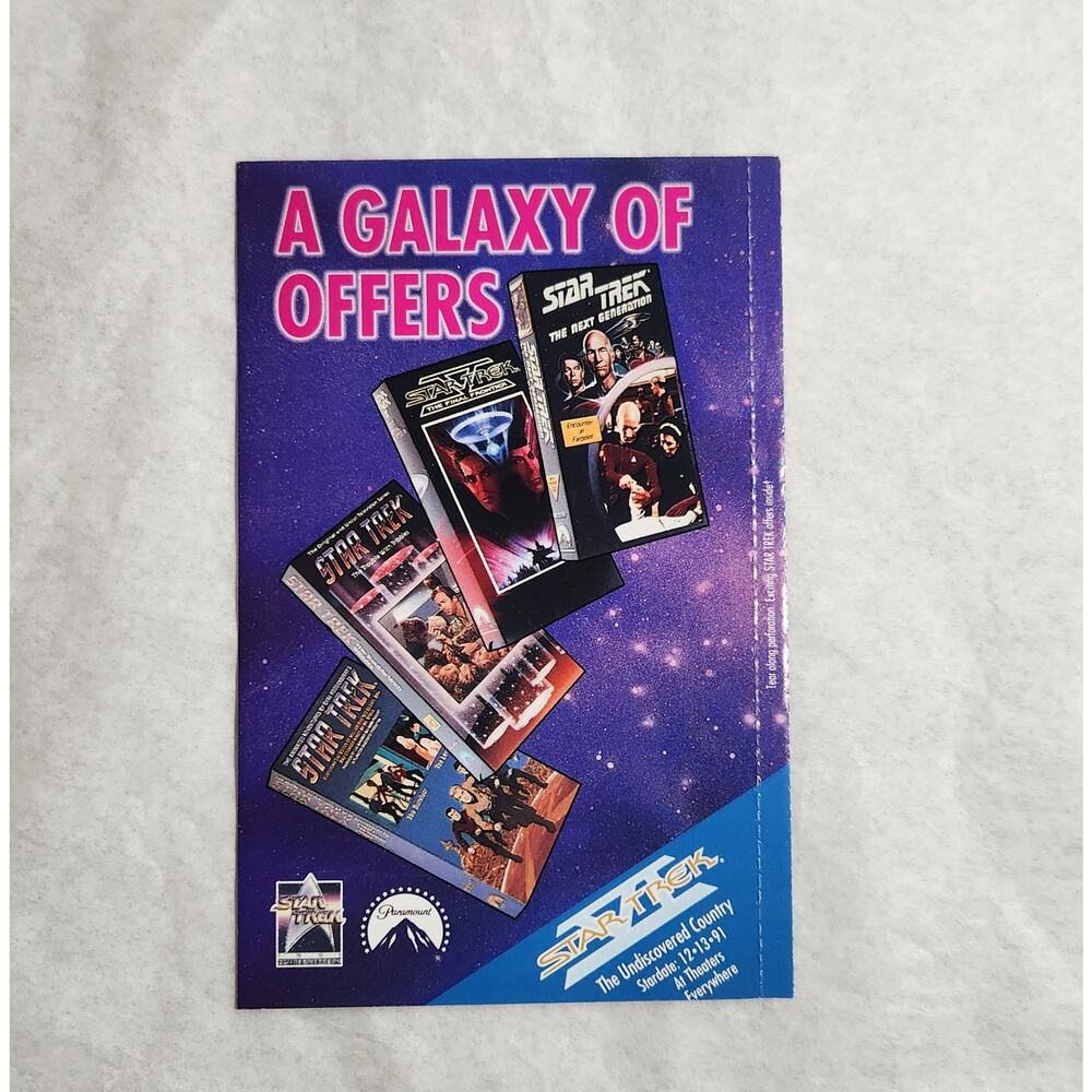 Star Trek 25th Anniversary 5 Movie VHS Box Set 12962-12966 Widescreen VG++ - Picture 6 of 7